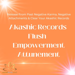 Akashic Records Flush Empowerment & Attunement  Release Past Karma | Clear Negative Attachments | Spiritual Alignment